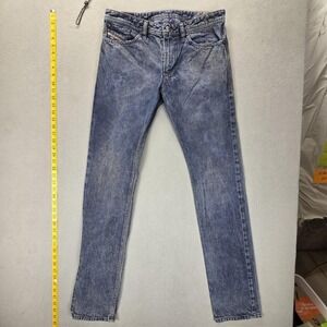 Diesel Jeans Mens 29x32 Blue Shioner Slim Skinny Made in Italy 0817H